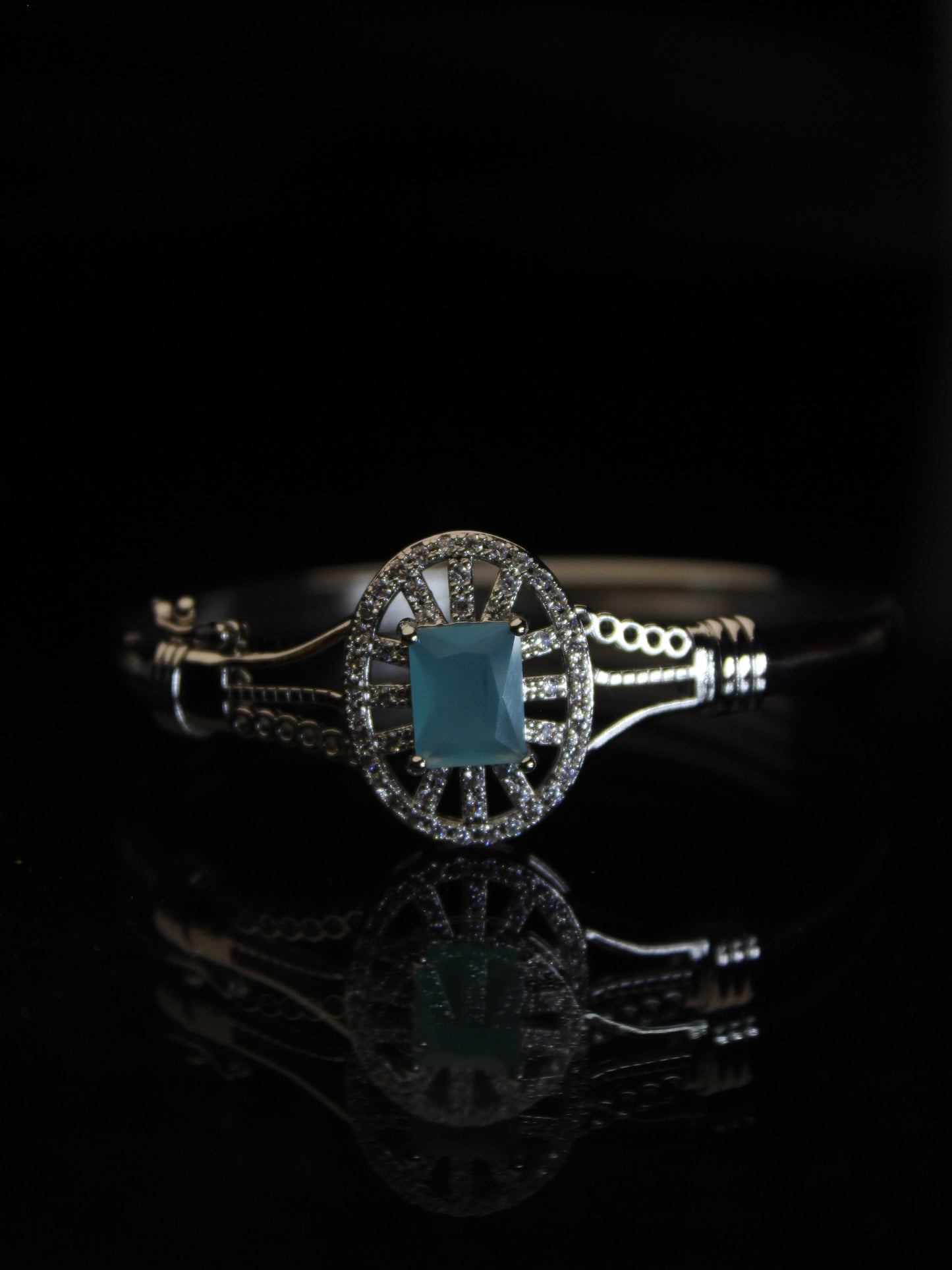 Luxury Stone-Studded Designer Bangles